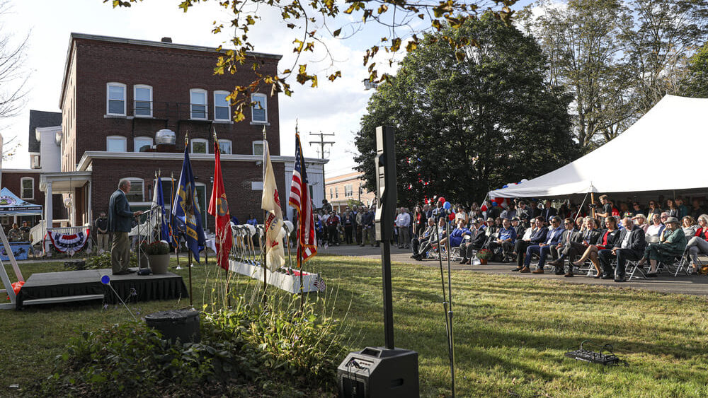 Franklin, NH - Easterseals NH Military & Veterans Campus groundbreaking ceremony Wednesday, Sept. 20, 2023.(Cheryl Senter for Easterseals)